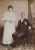 Alvin Hord and Clara Hodson; wedding photo taken October 1899